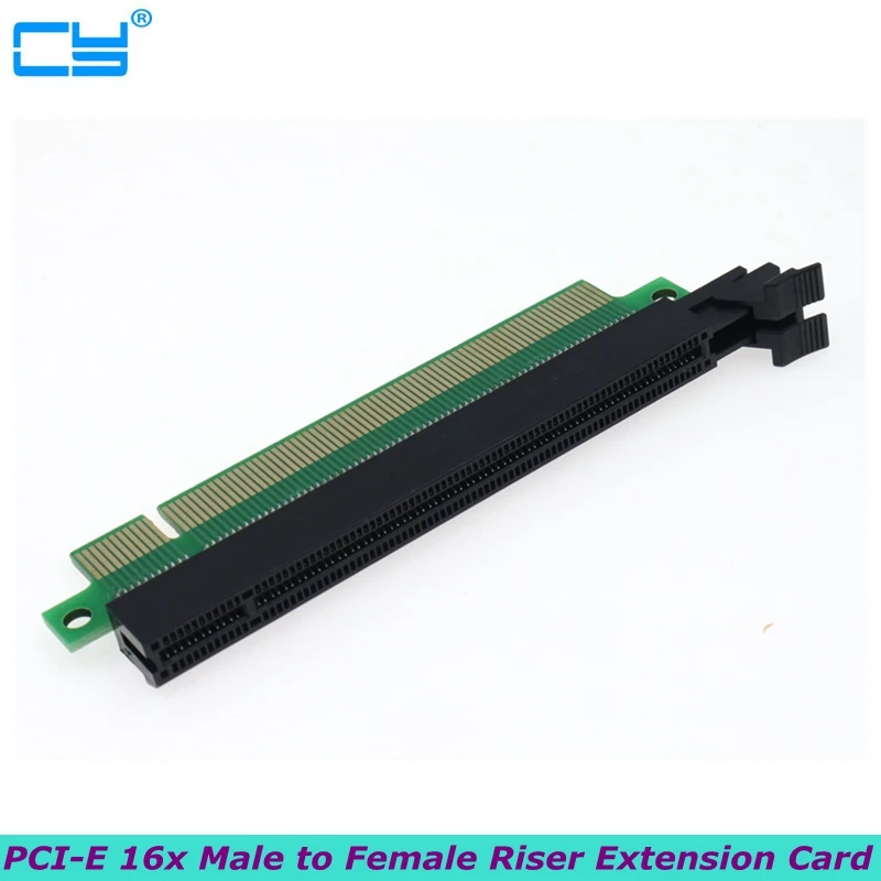 Best Quality Riser PCI-E x16 Pcie Pci Express 16x Male to Female Riser Extension Card Adapter Converter For 1U 2U 3U IPC Chassis