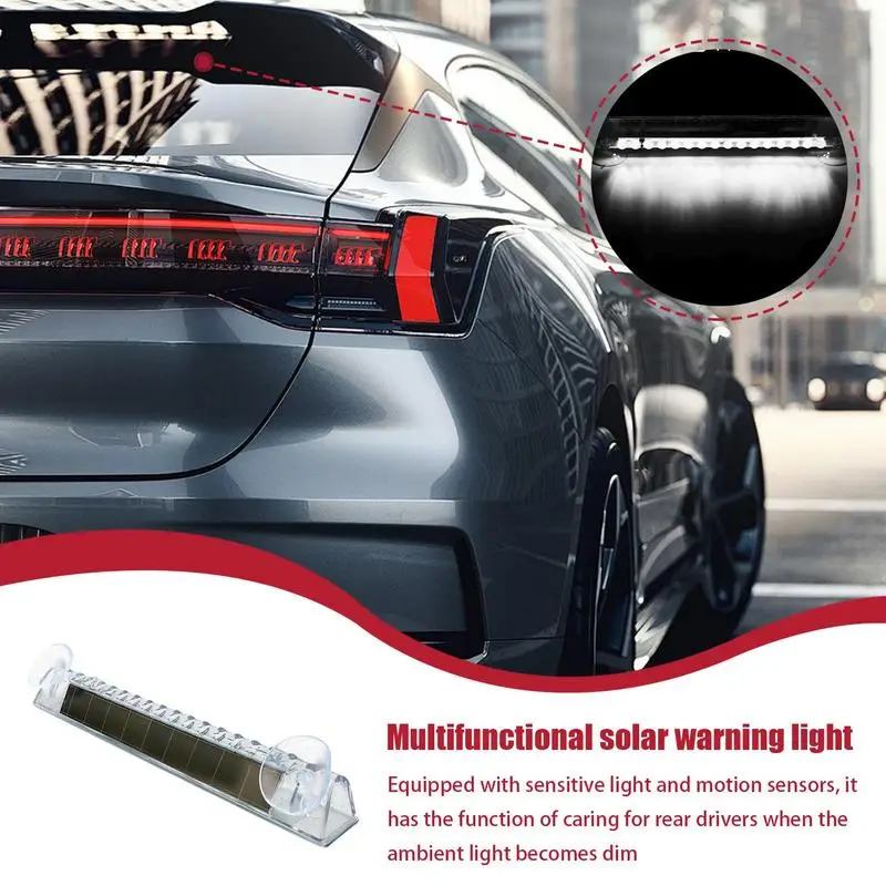 Multifunctional Solar Warning Light Led Off Road Lights Auxiliary & Driving Lights High-Brightness Automatic Charging