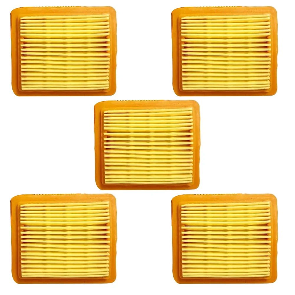 5pcs Air Filters For Honda GX50 GX-50 47.9 CC 4-Stroke Motor Air Filter Electric Brush Cutter Trimmer Filter Replacement Tools