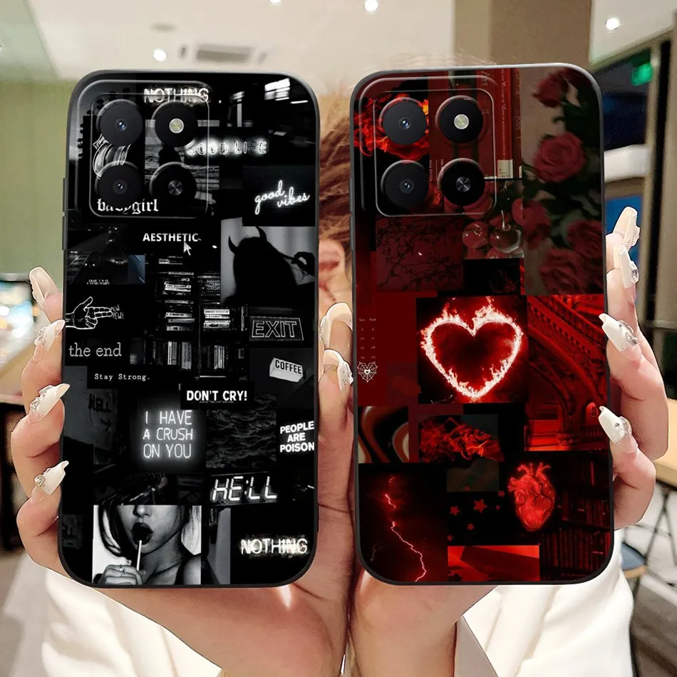 حافظة لهاتف Honor X5b Plus حافظة لهاتف Honor X5b X 5B Plus من السيليكون الناعم المقاوم للصدمات #4