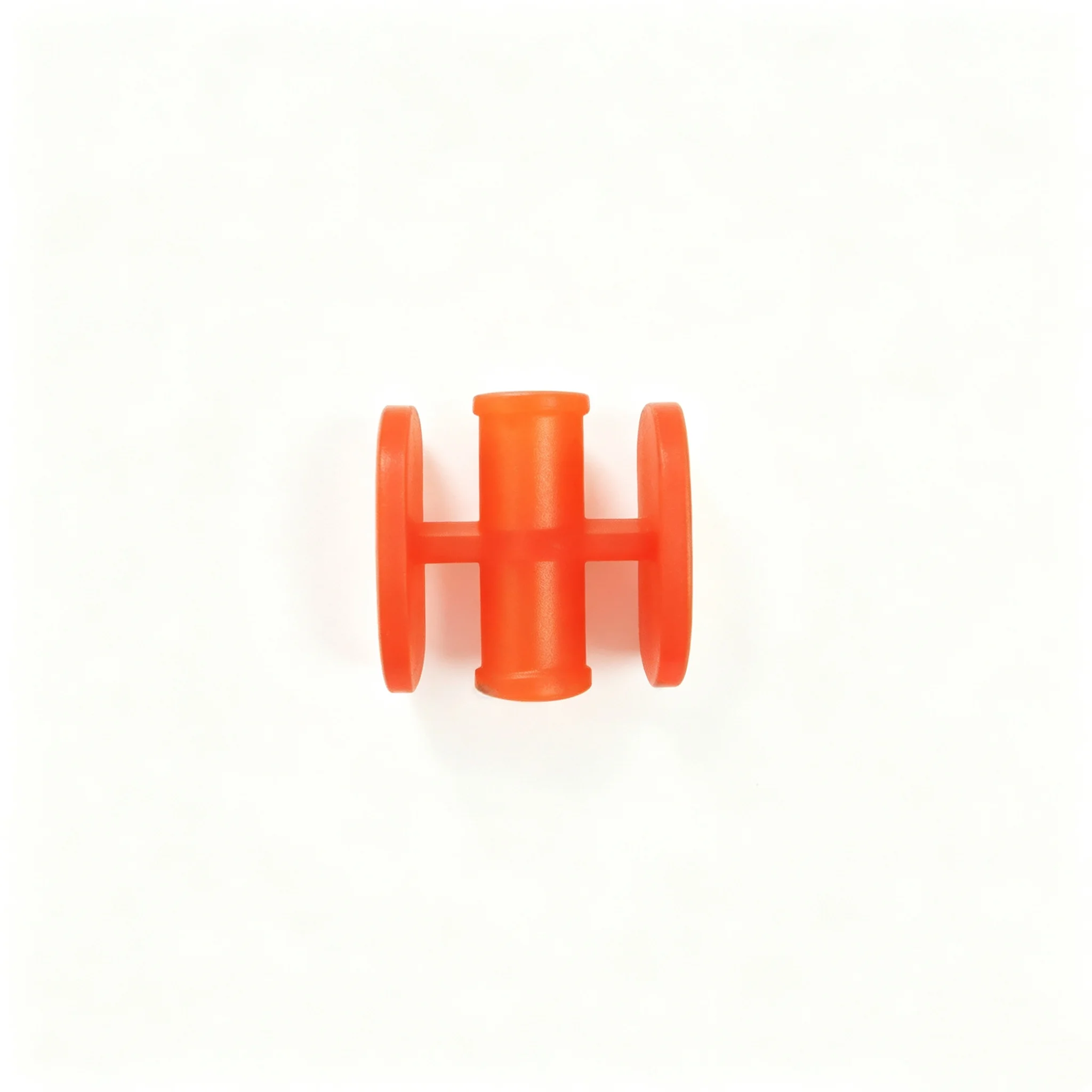 New Arrival Red Double Wing Luer Lock Syringe Connector Anti Slip Grip Design Comfortable Handling Individually Sterile Packaged