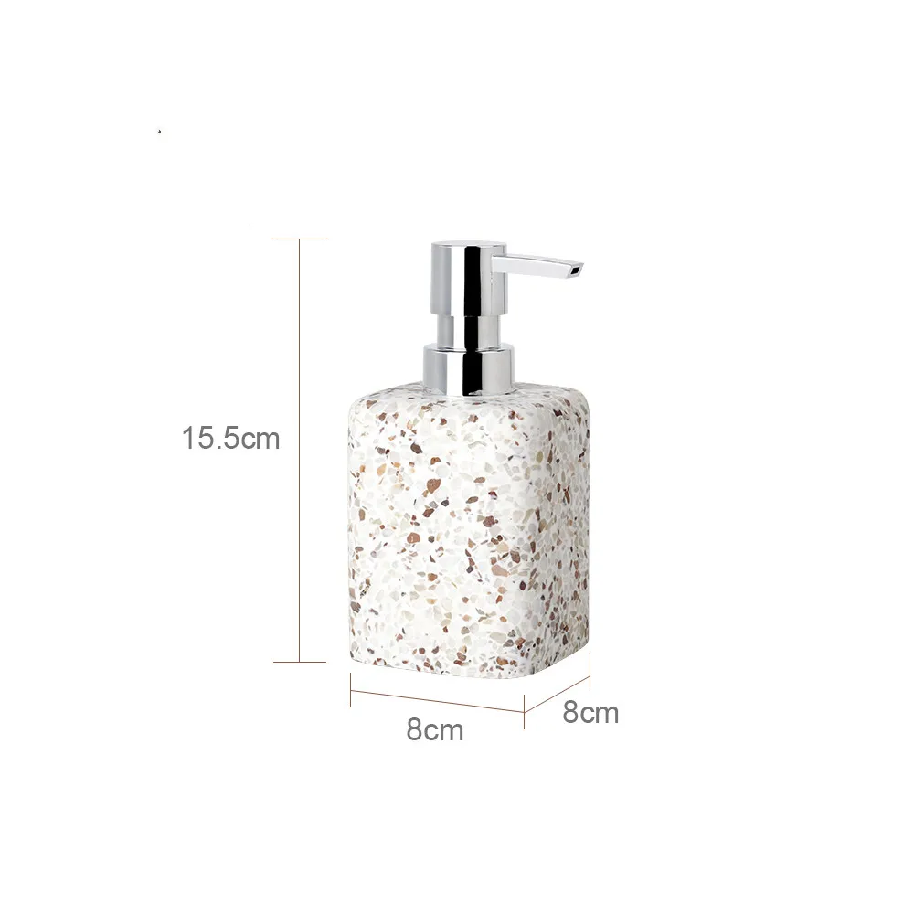 Natural Stone Soap Dispenser Bathroom Accessories Supplies Gargle Cup Soap Dish Toothbrush Home Decor Wedding Supplies