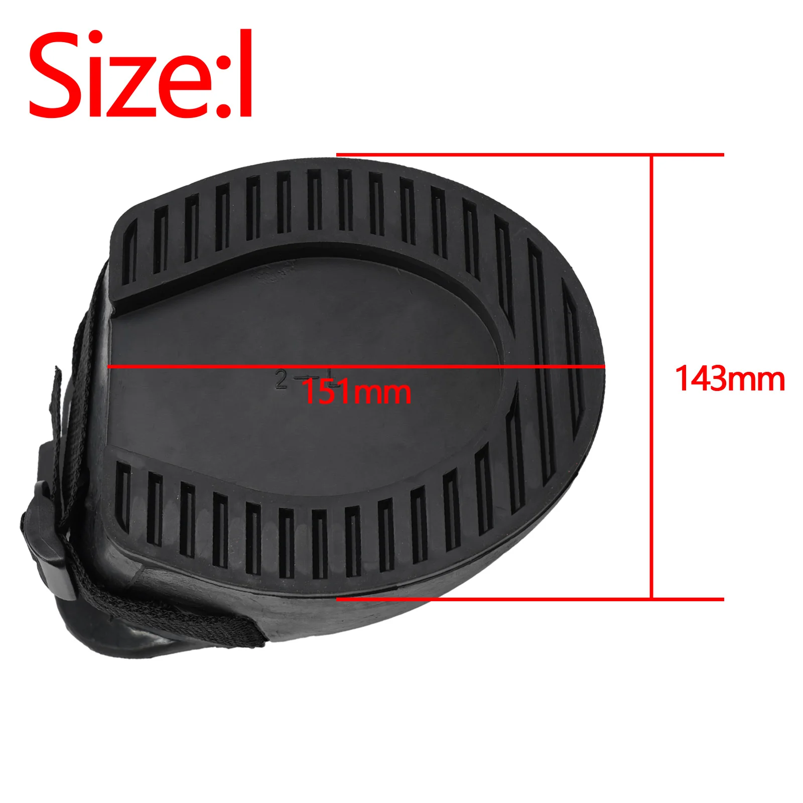 Horse Boots 2pcs Rubber Non Slip Protection Shoes Guards to Protect Injured Hooves and Keep Them Clean from Water and Dirt