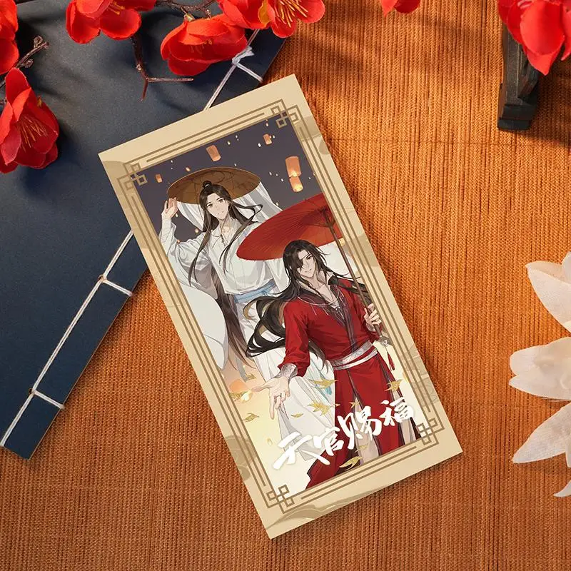 Tian Guan Ci Fu, Metal Bookmark, Lucky Stone, Genuine, Animation Periphery, Xie Lian, Huacheng, Student Stationery, Collection