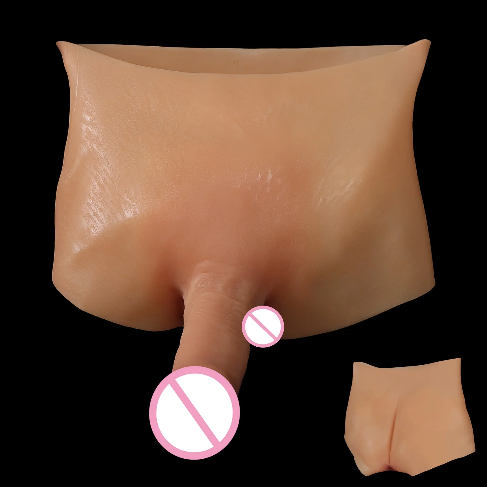 Wearable Penis Pants  Soft Silicone Strap-on Dildo For Women Pants Masturbators Realistic Dildos Lesbian Sex Toys For Adults 18