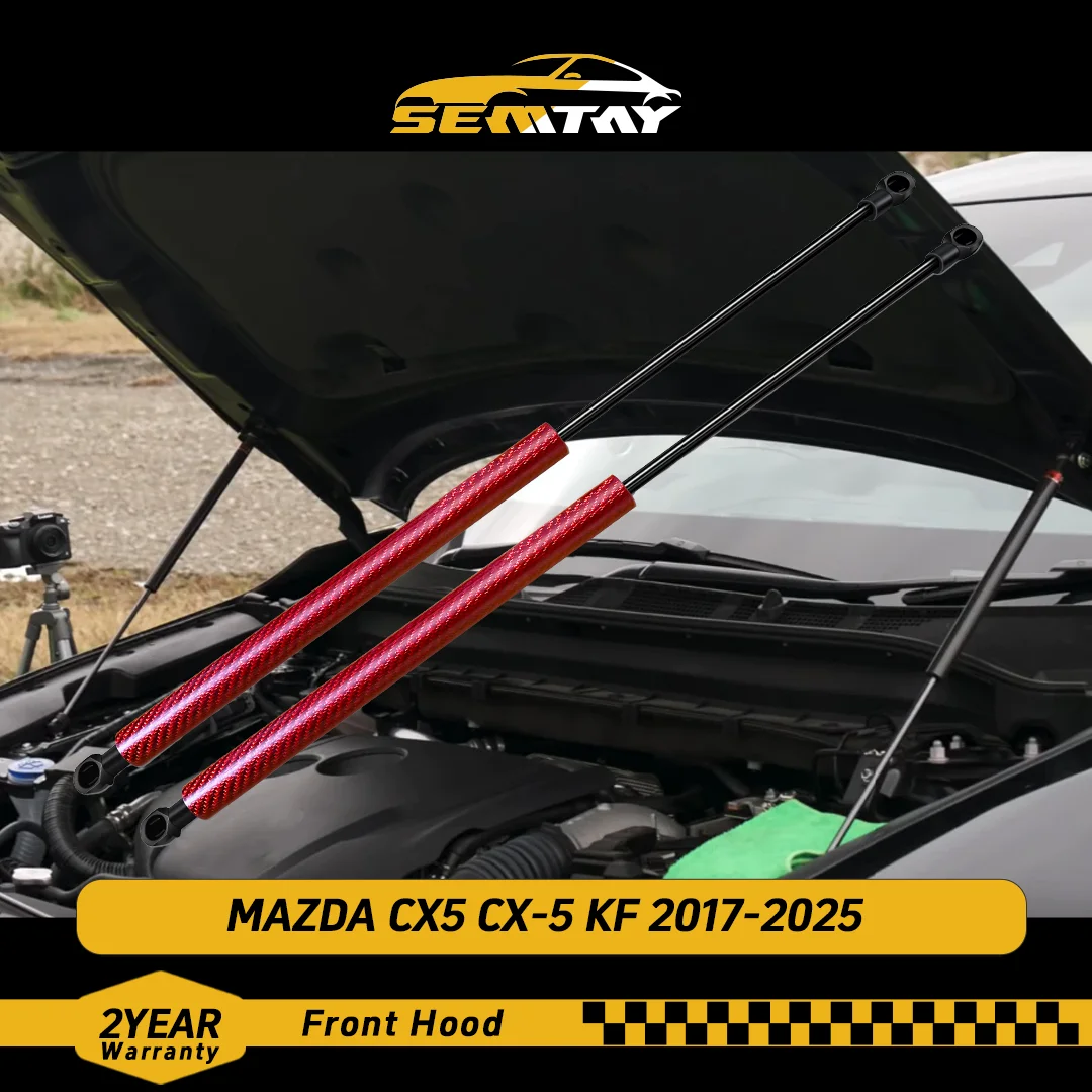 

Стойки капота SEMTAY, совместимые с MAZDA CX5 CX-5 KF 2017-2025, поддержка подъема капота, демпфер Spri Shocks