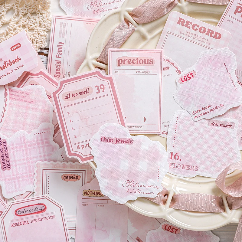 30 قطعة ألوان مائية عتيقة نمط الشبكة ورقة DIY بها بنفسك سكرابوكينغ مواد الكولاج ديكور غير المرغوب فيه مجلة جماليات القرطاسية ورقة #1