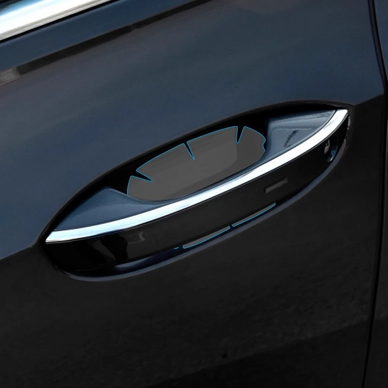 For VW Golf 8/8.5 Generation Door Bowl Protective Film GTI/rline Modified Appearance Parts Door Handle Scratch-proof Film