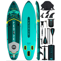 Myboat SUB Waterproof Inflatable Paddle Board 11'6''x35''x6''Adult Standing Style Aquatic Fishing With Accessories SUP сапборд