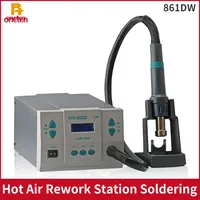 Original QUICK Hot Air Rework Station Soldering YAOGONG 861DW Touch Screen LCD 1000W 220V for Phone CPU PCB Tool