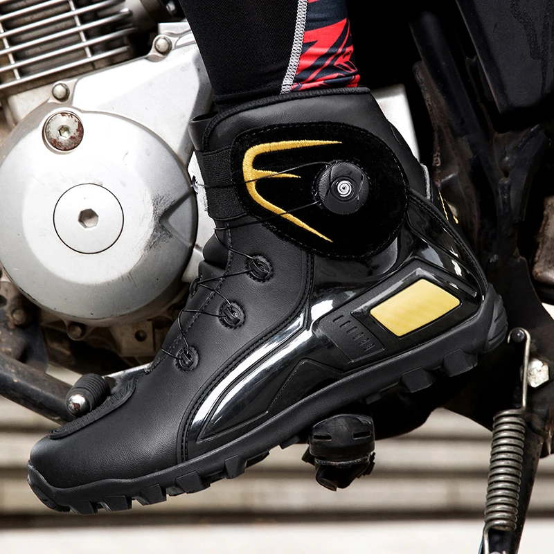 

Motorcycle riding boot men four season anti fall anti-collision cycling boots travel off-road boots racing shoes riding boots
