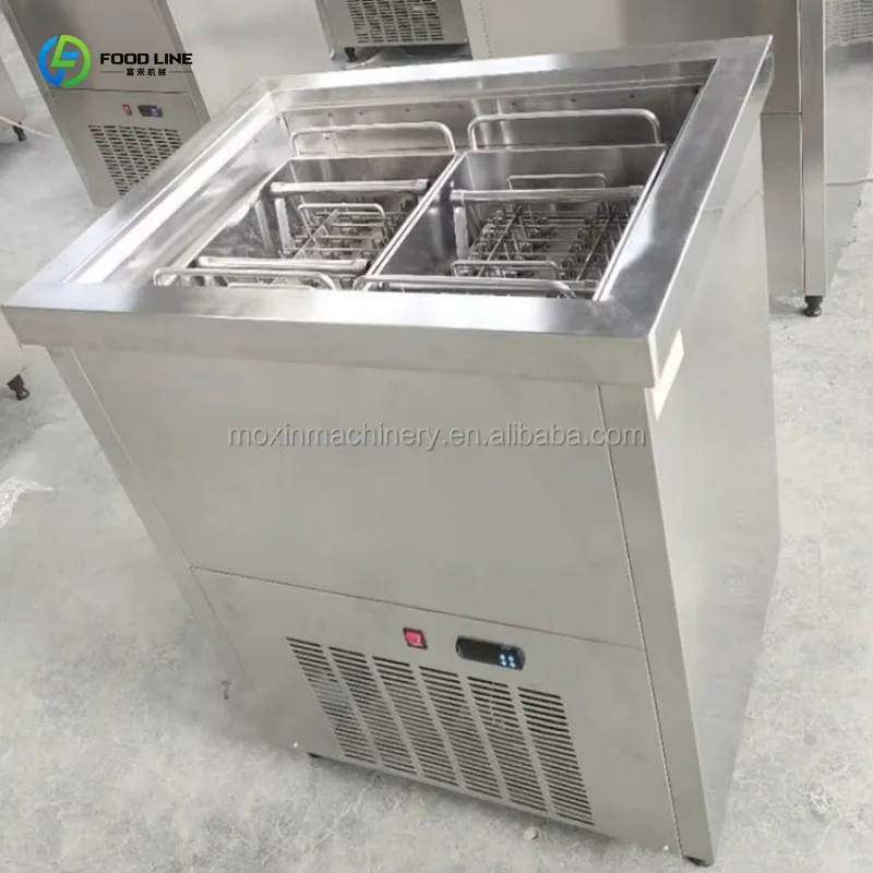 Customized Small Popsicle Machine With Demoulding Tank For Sale Commercial Ice Pop Equipment