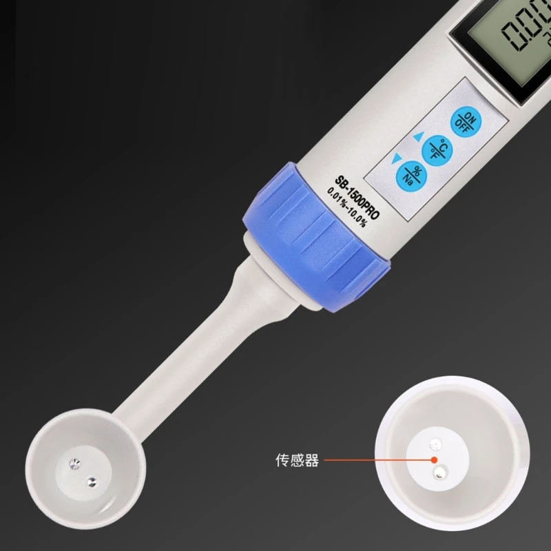 Small Salinity Monitors Easy to Use Tester with Dustproof Waterproof Features Versatile Analysis Tool