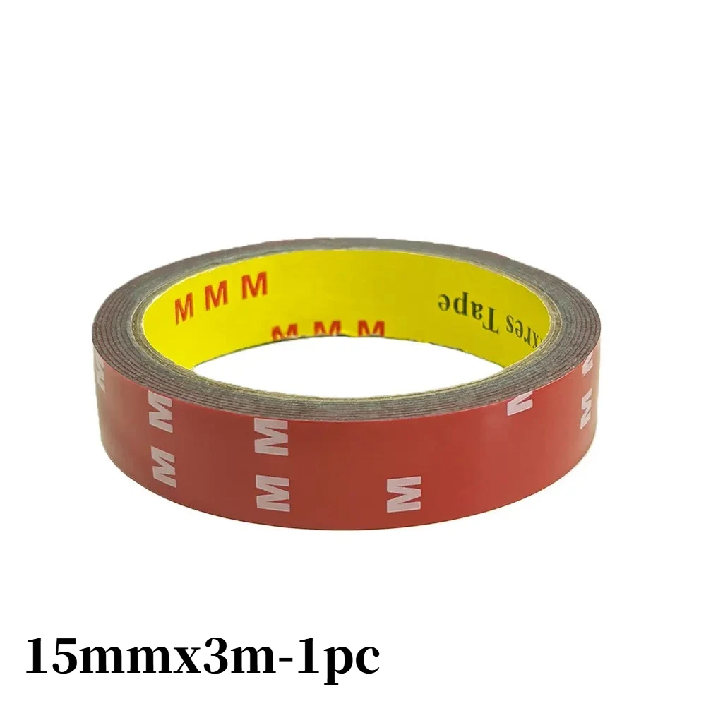 Zware 3m acryl schuimtape, dubbelzijdig, hoge temperatuur montagetape voor auto-trim, emblemen, huishoudelijk gebruik en buitenapplicaties.
