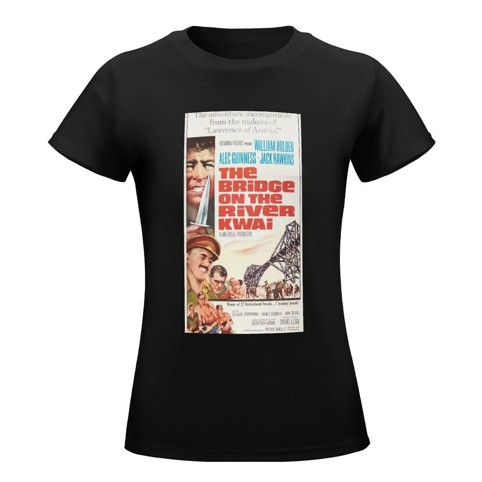 David Lean The Bridge on the River Kwai T-Shirt Aesthetic clothing summer tops graphic t-shirts for Women