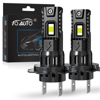 TOAUTO H4 Led Headlights 70W 30000LM H7 LED Canbus 9005 9006 H11 Car Light Bulbs Auto Headlamp Fog Lights 6000K 12V 24V White