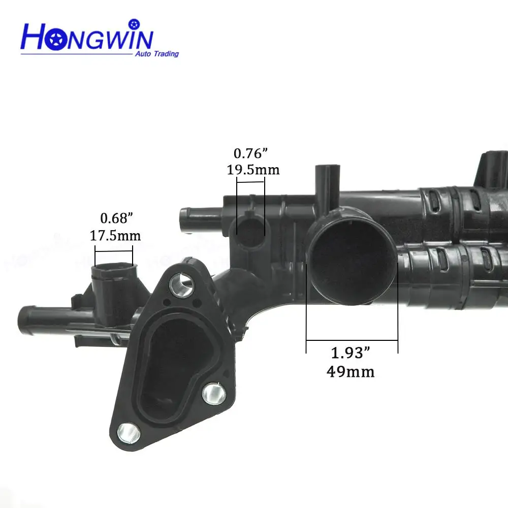 03a 256203CAA0 Engine Radiator Thermostat Housing For HYUNDAI AZERA