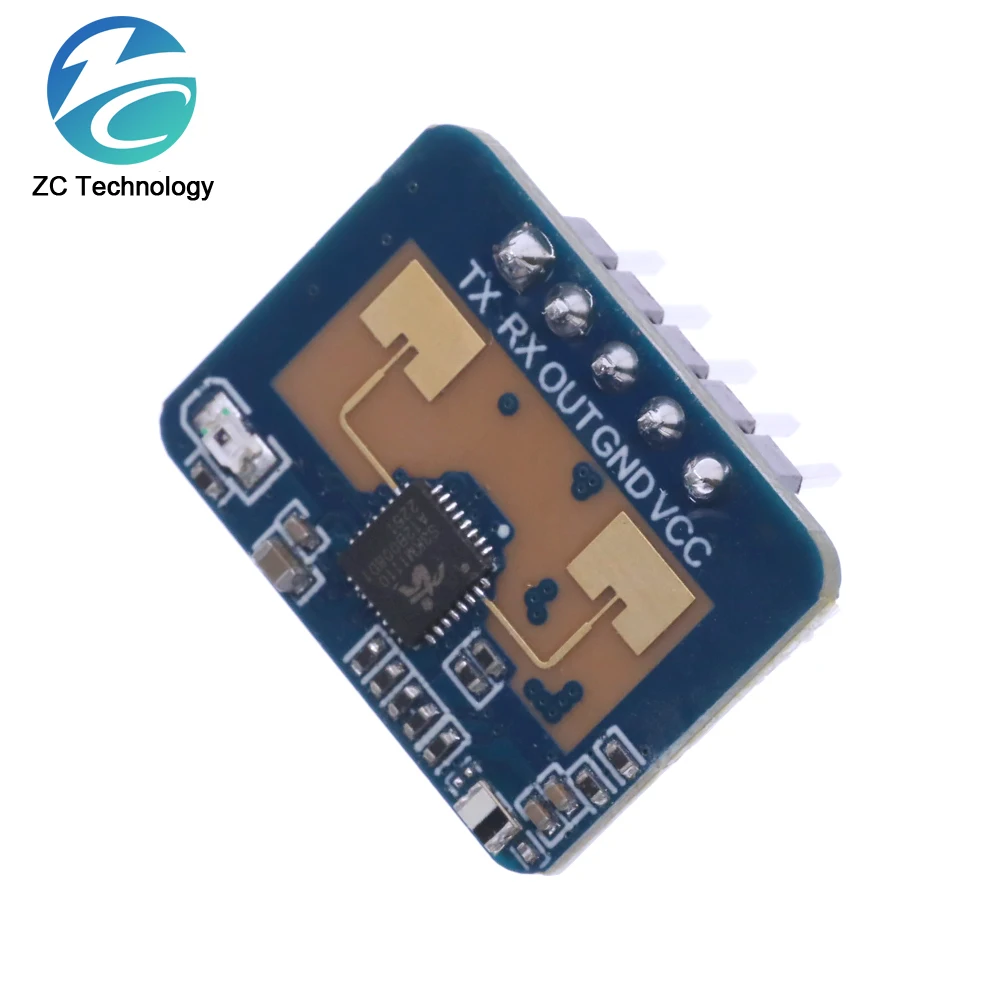 LD2410C 24Ghz Human Presence Sensor HLK-LD2410C 24G Millimeter Wave Radar Sensor Module Non-contact Heartbeat Motion Detection 