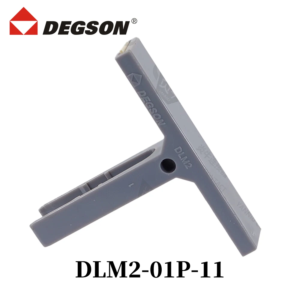 10Pcs DEGSON DLM2-01P-17-00ZH DLM2-01P-11 identification system  Din rail terminal blocks DLM2 Phoenix  Contact Lead 7439-92-1