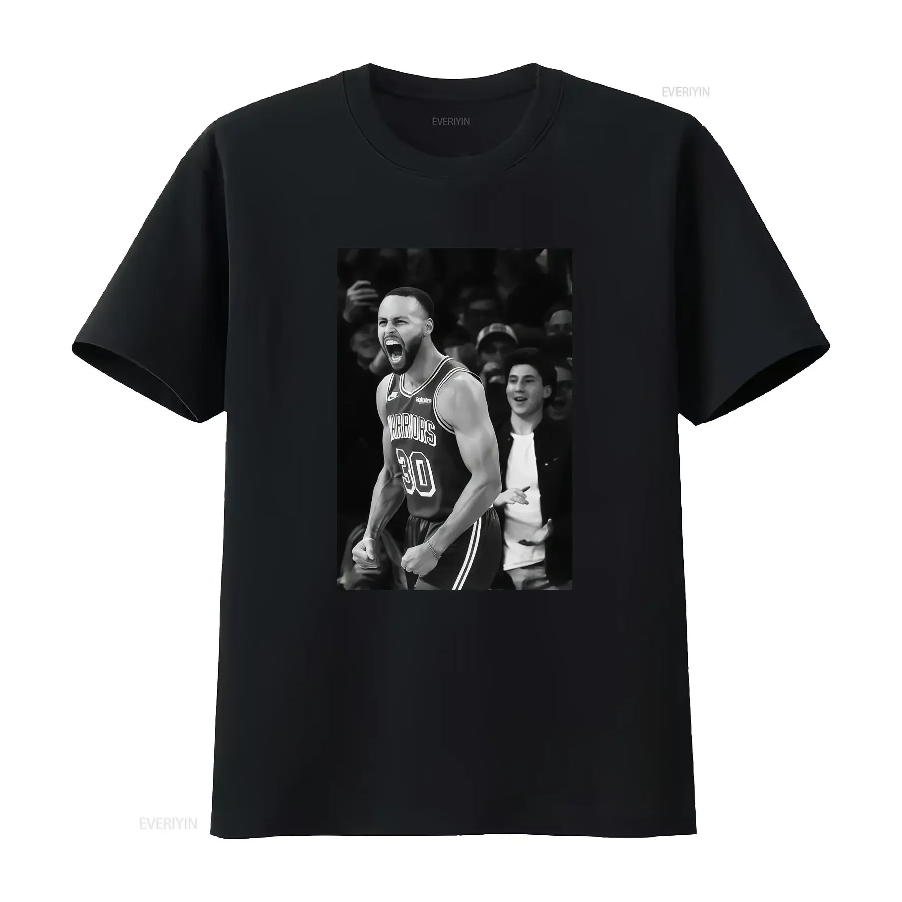 Steph Curry T Shirt Heavy Cotton Basketball Player Print Good Quality vintage Washed fashion graphic streetwear Soft Unisex