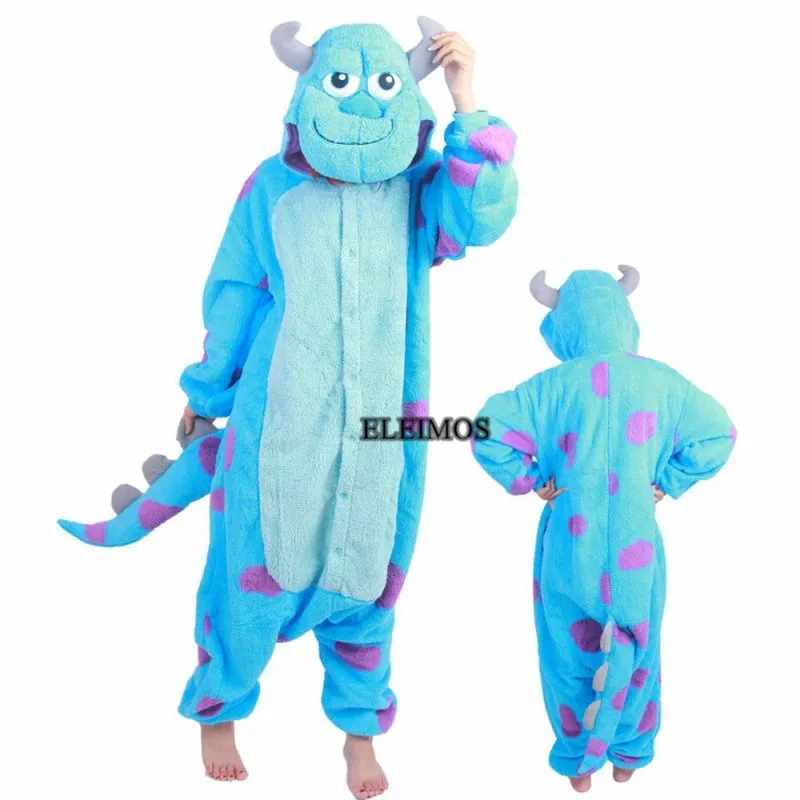 بيجامات جديدة لعام 2025 من Kigurumi نيسيي للنساء والرجال بيجامات للهالوين على شكل حيوانات للبالغين ملابس منزلية كرتونية أزياء تنكرية XX ☆ ★ ee ☆ ★