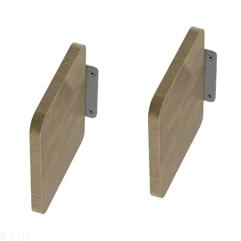 W3JB Platzsparende Soundbar-Wandhalterung, Massivholz-Wandregal für verbesserte Sound-Einrichtung und platzsparende – Detail 7