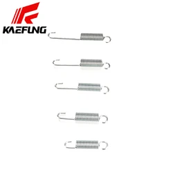 Motorcycle Accessory Kickstand Kick Side Stand Spring Metal Kickstand Return Spring Replacement for Motorbike Silver