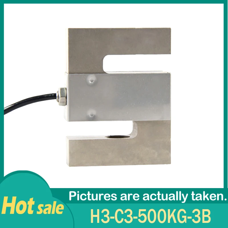 

100% New Original H3-C3-500KG-3B S-Type Tension Sensor Load Cells 50KG 100KG 200KG 500KG