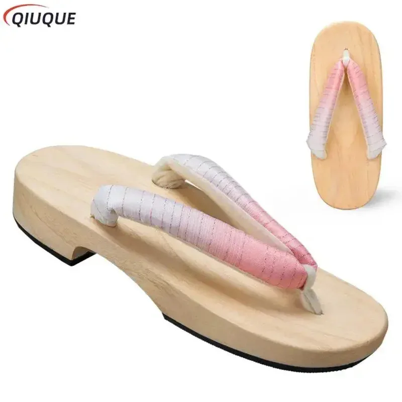 애니메이션 카마도 네즈코 코스프레 탄지로 신발 카나와오 기유 시노부 쿄쥬로 게타 클로그 샌들 아가츠마 젠이츠 플립플롭;3.k'6;