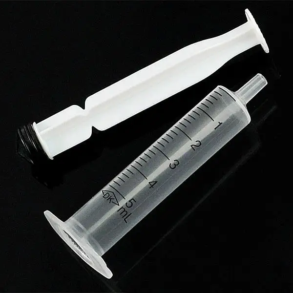 New 5 mL Slim Injection Nutrient Syringe Solute Mixture Cartridge Wholesale 5Pcs 10Pcs 20Pcs 50Pcs 100 Pcs Measuring Tools