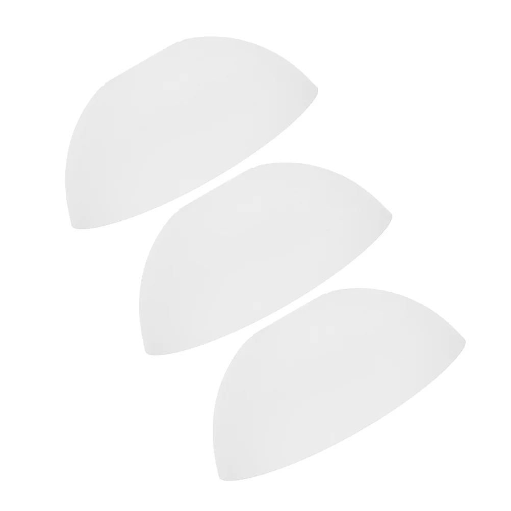 

3Pcs Plastic Lamp Shades White Mushroom Design Soft Light Diffusion Replacement for Floor Lamps Wall Sconces Ceiling Fans