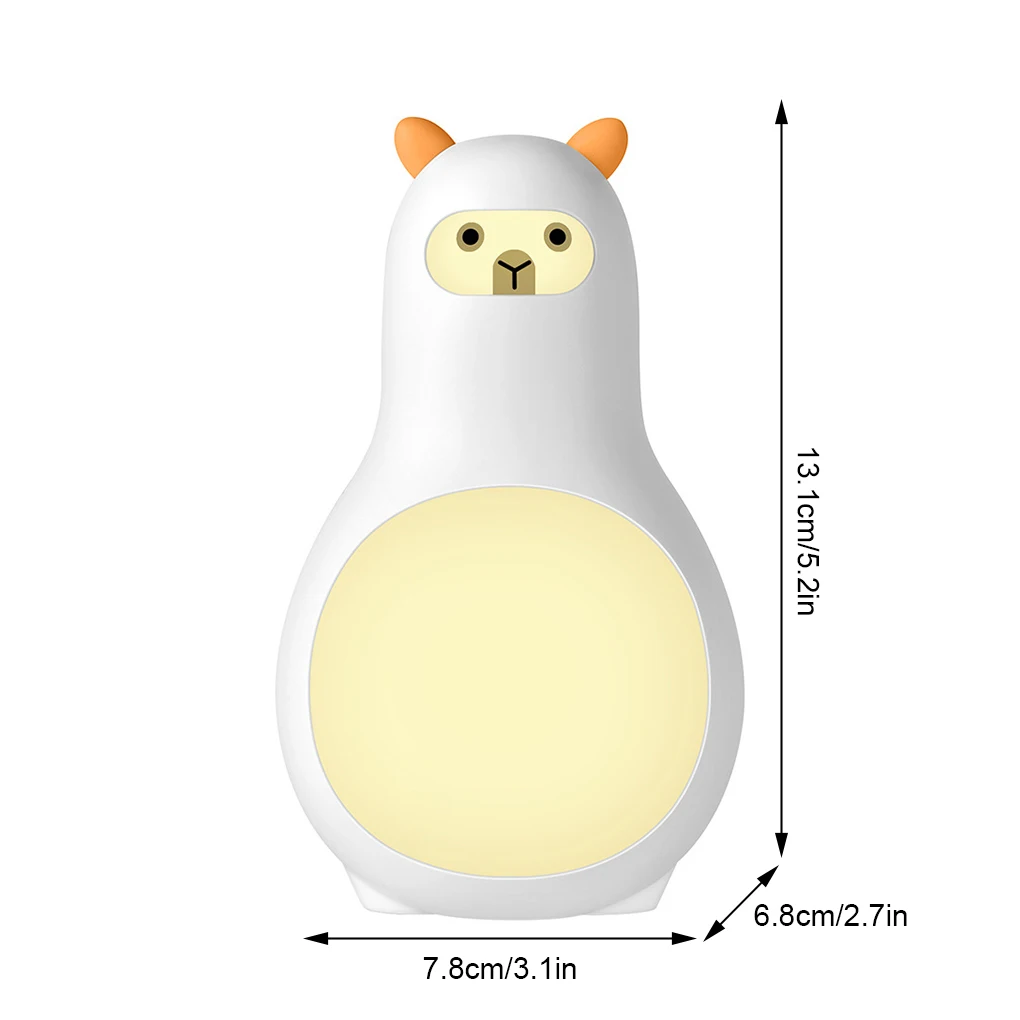 Portable Sleeping Aid Speaker Warm Mode Night Light 50H Long Battery Life Multiple Sound Scenes Sleep White Noise instrument