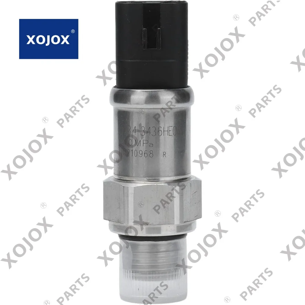 

XOJOX Pressure Sensor 40Mpa Pressure Transducer Excavator Accessories 434-3436 Replacement for CAT E0D CAT 4D CAT 330D