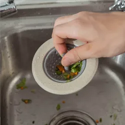 Lavello da cucina filtro per lavabo per verdure filtro per lavello per lavastoviglie tubo di scarico coperchio anti intasamento scarico a pavimento di drenaggio