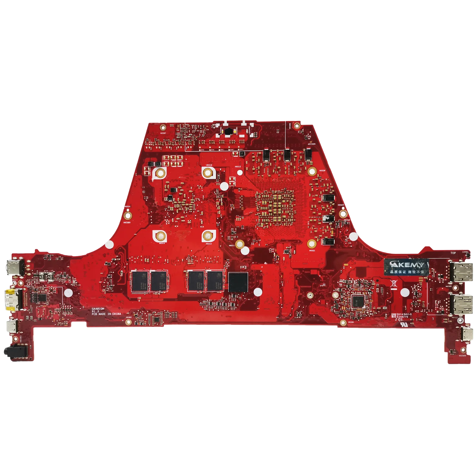 Материнская плата GA401QM для ноутбука ASUS ROG Zephyrus G14 GA401QE GA401QM GA401Q с процессором R5 R7 R9 116% tests ОК