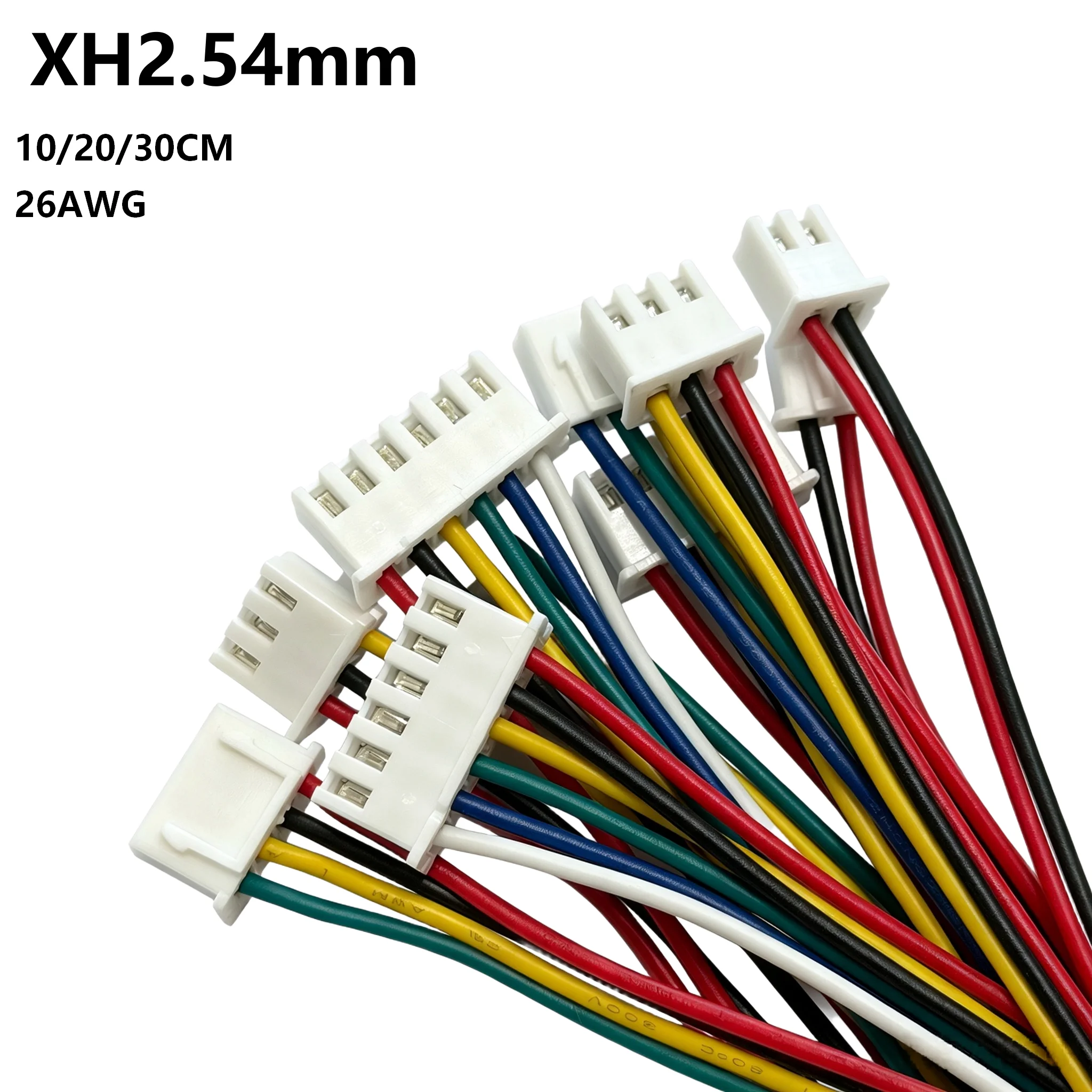 10PCS SH1.0 ZH1.5 PH2.0 XH2.54 Connector Male Female Plug Socket 10/20/30cm Wire Cable 2/3/4/5/6/7/8/9/10/12P Harness Connector