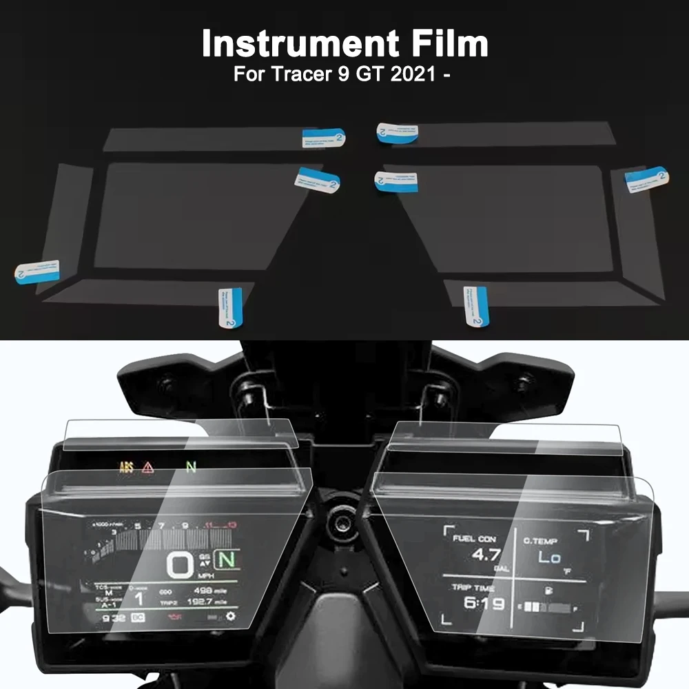 

New Scratch Cluster Screen Dashboard Protection Instrument Film Motorcycle Accessories For Yamaha Tracer9 Tracer 9 GT 2021-