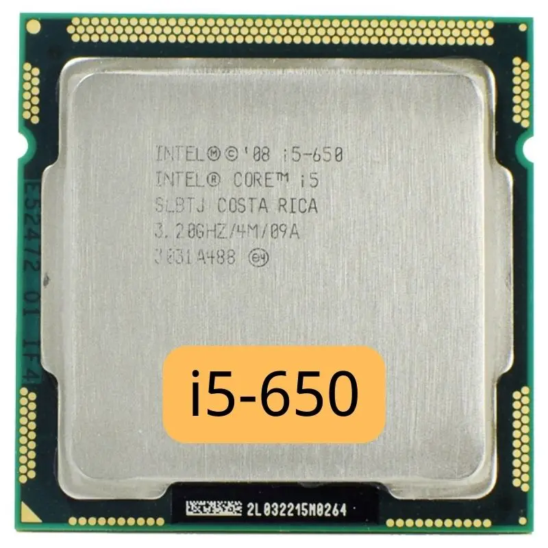 Intel Core i5-650 i5 650 3.2 GHz Dual-Core CPU Processor 4M 73W LGA 1156