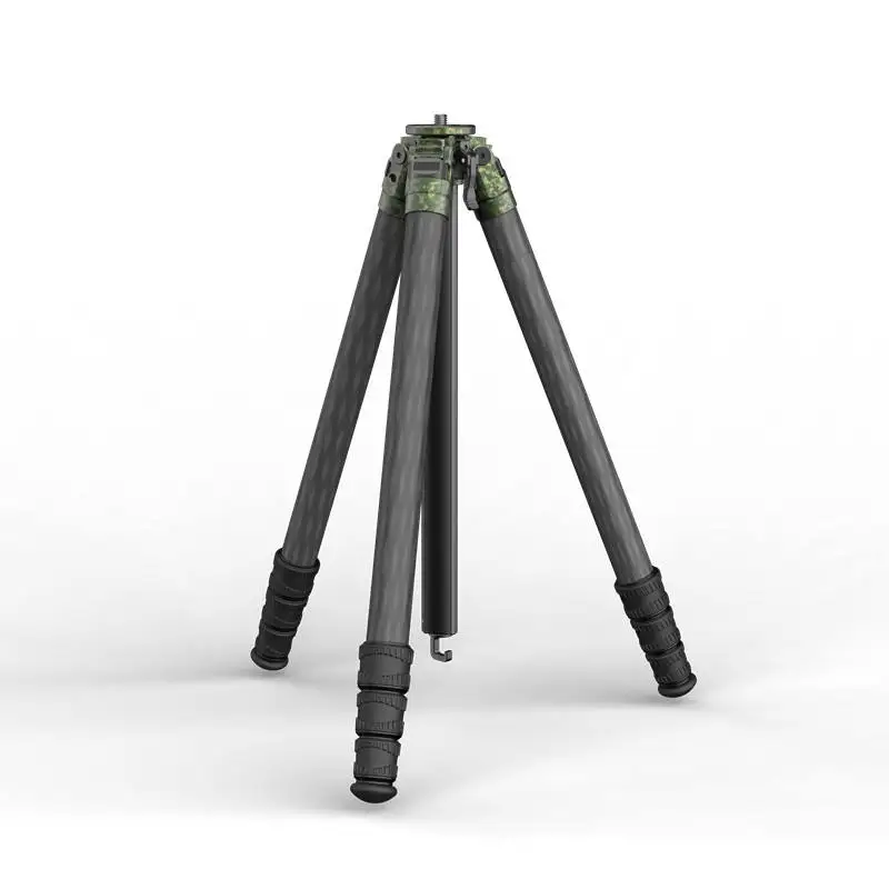 Lightweight Carbon Fiber Tactical Travel Stand Ring Light Adjustable Telescopic Support for Digital DSLR Camera Phone