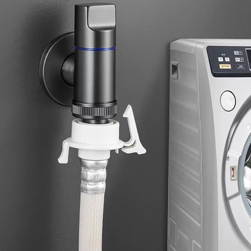 G1/2 Multi-function Faucet Valve Washing Machine Tap Water Stop Quick Opening Angle Valve Bathroom Accessories