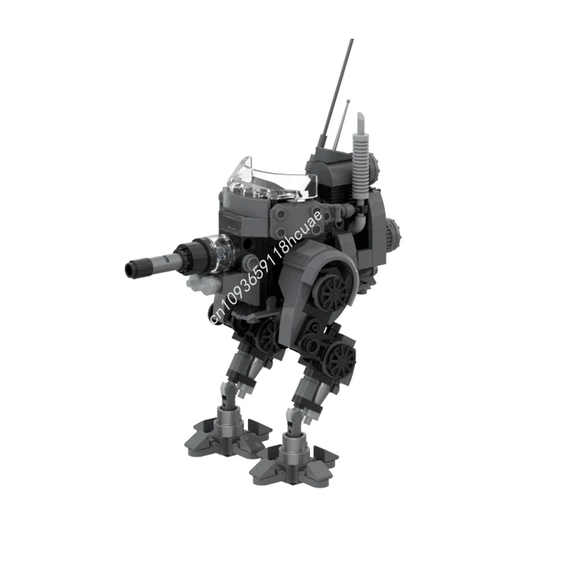 

252pcs MOC Patrol Walker Model Building blocks idea Birthday Toys Assemble Brick Kids creative Christmas gifts