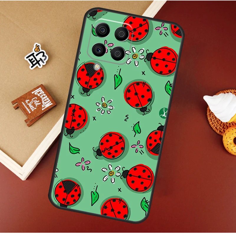  Ladybug Beetle For Samsung Galaxy M31 M51 M21 M11 M20 M13 M33 M53 M52 M32 M12 M14 M34 M54 M55 M15 Case