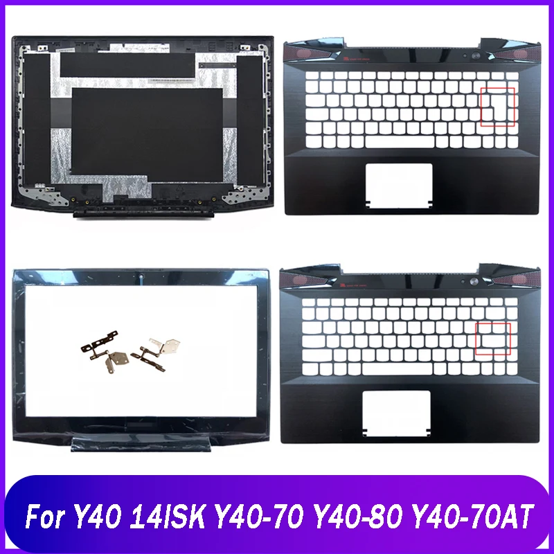 New For Lenovo Y40 Y40-70 Y40-80 Y40-70AT 14ISK Laptop LCD Back Cover Front Bezel Palmrest Case A B C Shell AP14P000500