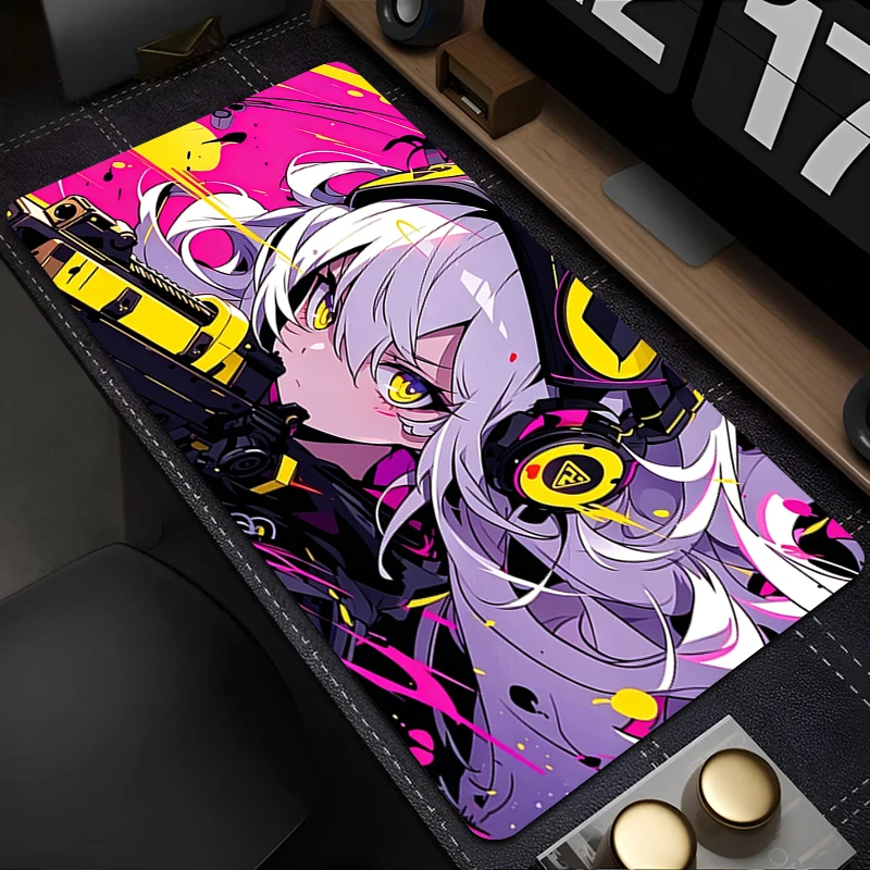 Oversized Mouse pad Gamer Essential Computer Desk Mat kawaii Keyboard pad Large E-sports Gaming Carpet Anime Character Mousepad