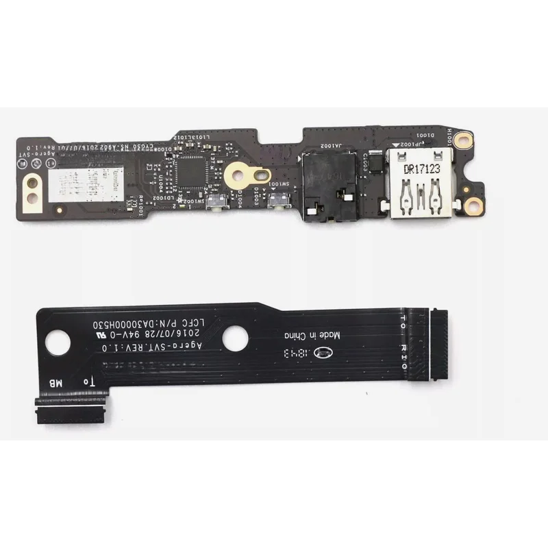 A+NS-A902  For Lenovo YOGA 910-13IKB USB audio switch small board with cable
