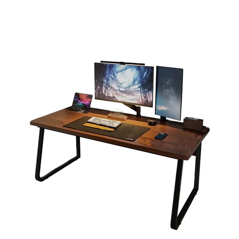 

Simple Suitable Wood 1.2/1.4/1.6/1.8m Computer Panel Bedroom Desks Thick Black Oakcolor/Cherry Color Table For And Study