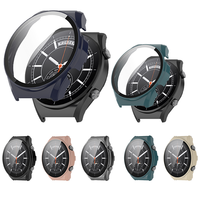 Full Screen protector cover For Xiaomi watch S1 case Smartwatch PC Shell with Glass film For Mi watch lite accessories