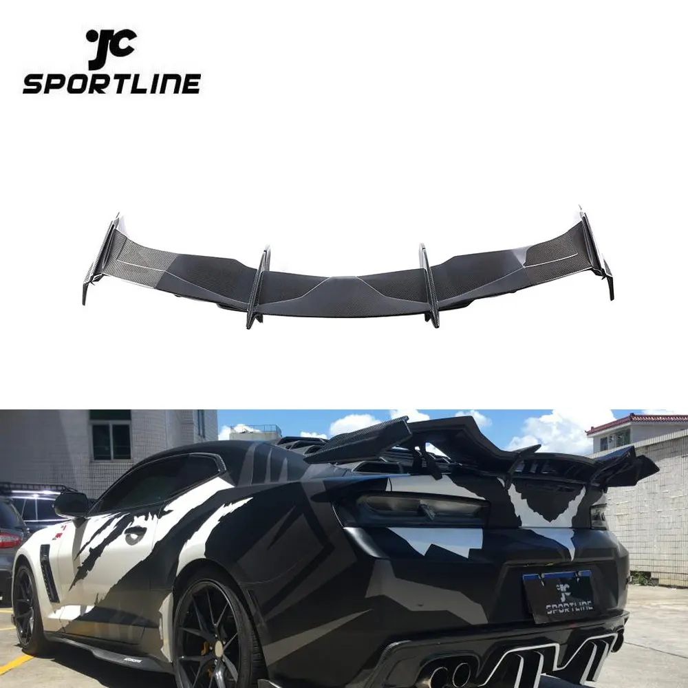 

Carbon Fiber Rear Trunk Spoiler for Chevrolet Camaro ZLI RS SS Coupe 2-Door 2016-2019