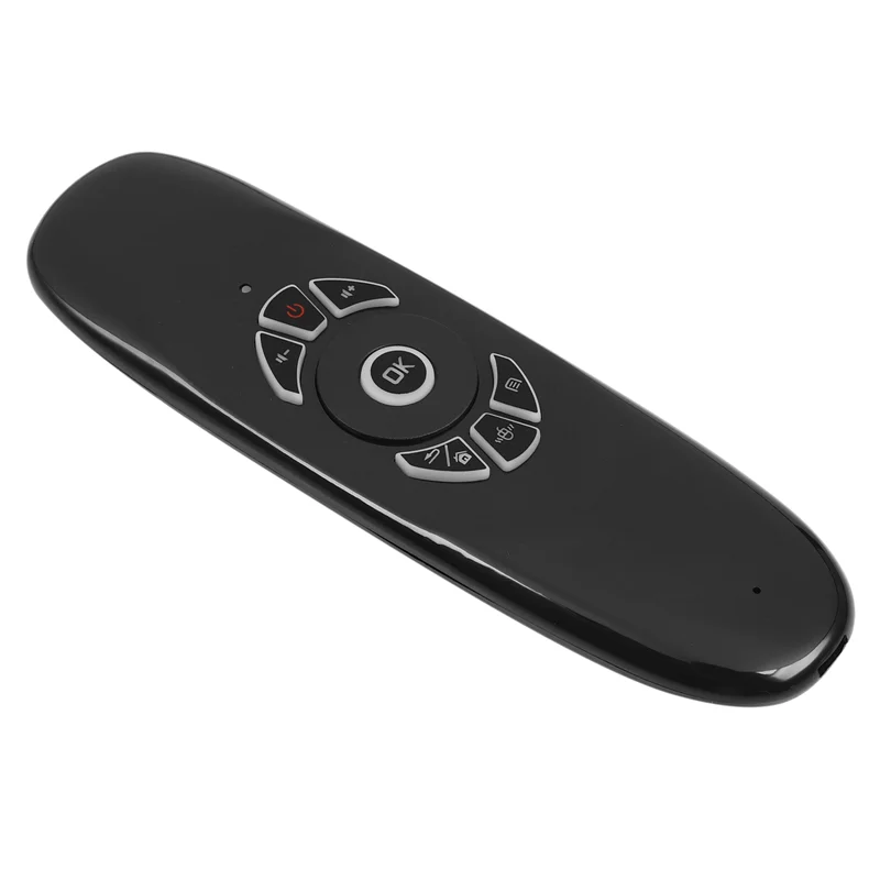 Clavier sans fil Air Mouse, télécommande RF 2.4G, rétroéclairage vocal C120, Android, Smart TV Box