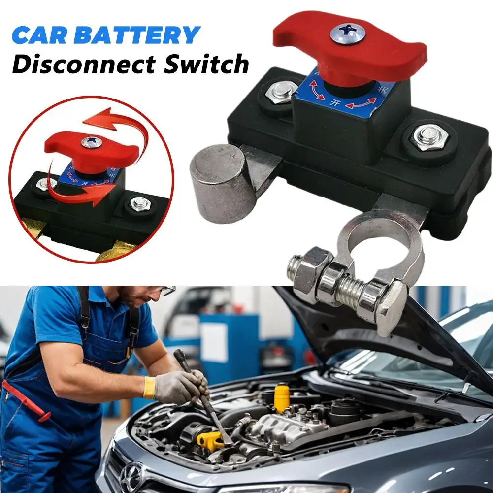 Universal Car Auto Leakage Protector 2025 NEW Car Battery Power-off Switch Leak Proof Manual Thickened Battery Pile Head